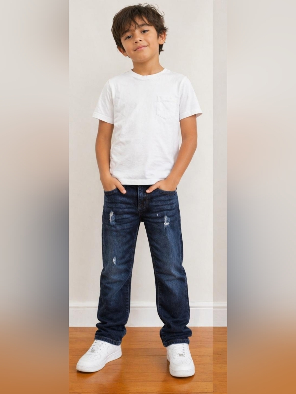 Bundle True Religion Boys Dark Blue  End Black Distressed Jeans